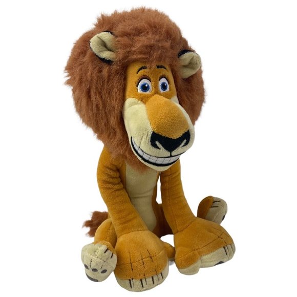 Dreamworks Madagascar Alex the Lion Plush Stuffed Animal Toy 10" - Picture 1 of 4